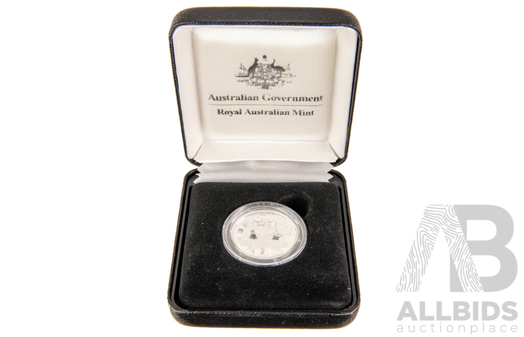 Australian 2008 Coat of Arms fine silver $1 PROOF coin.