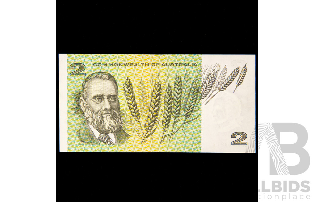 Australian 1966 Two Dollar EF Coombs/Wilson STAR Note.