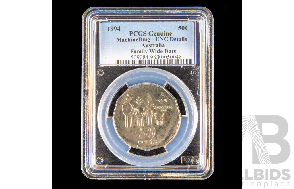 Australian 1994 fifty cent 