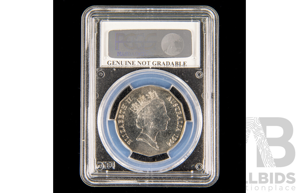 Australian 1994 fifty cent 