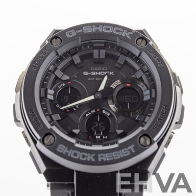 G-Shock 52.4mm GST-S100 Series Watch, Model GST-S100G-1B