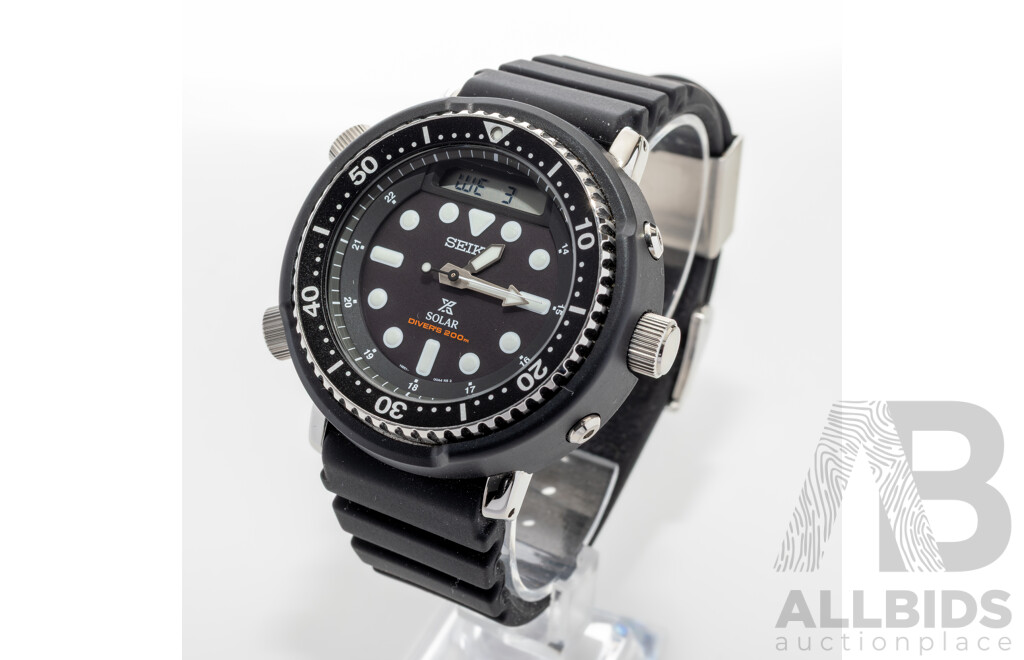 Seiko 47.8mm Prospex Sea 'Arnie' Solar Watch, Model SNJ025P1