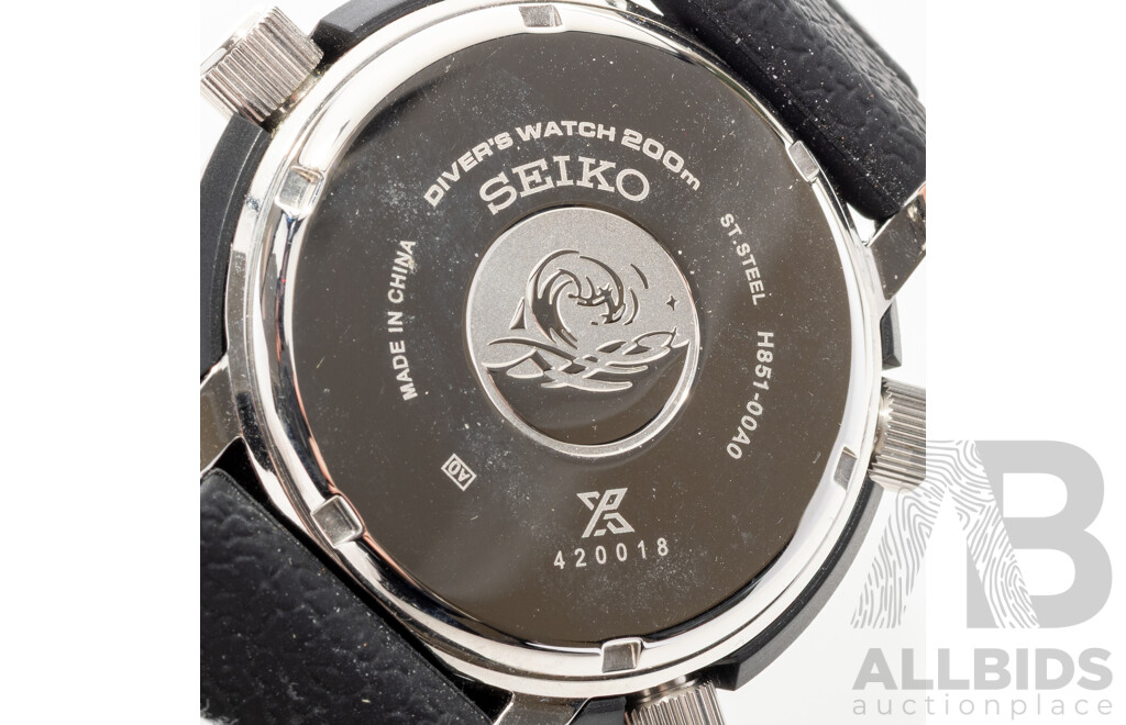 Seiko 47.8mm Prospex Sea 'Arnie' Solar Watch, Model SNJ025P1
