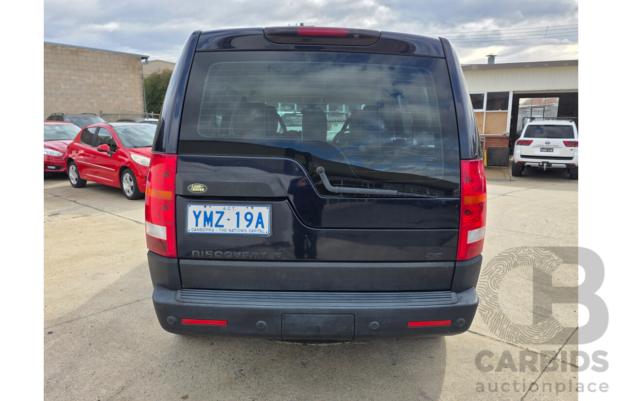 8/2005 Land Rover Discovery 3 SE  4d Wagon Blue 4.0L - 7 Seats