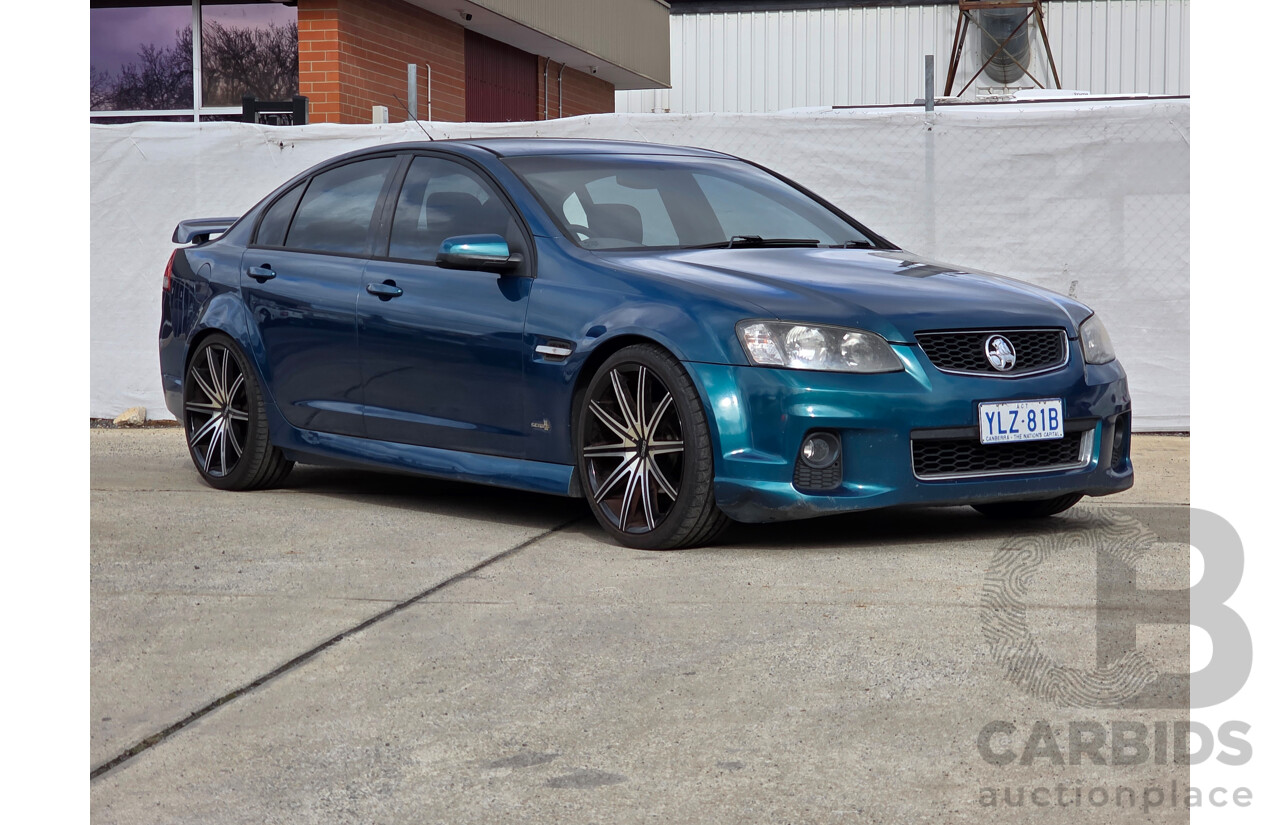 4/2012 Holden Commodore SV6 VE II MY12 4d Sedan Green 3.6L