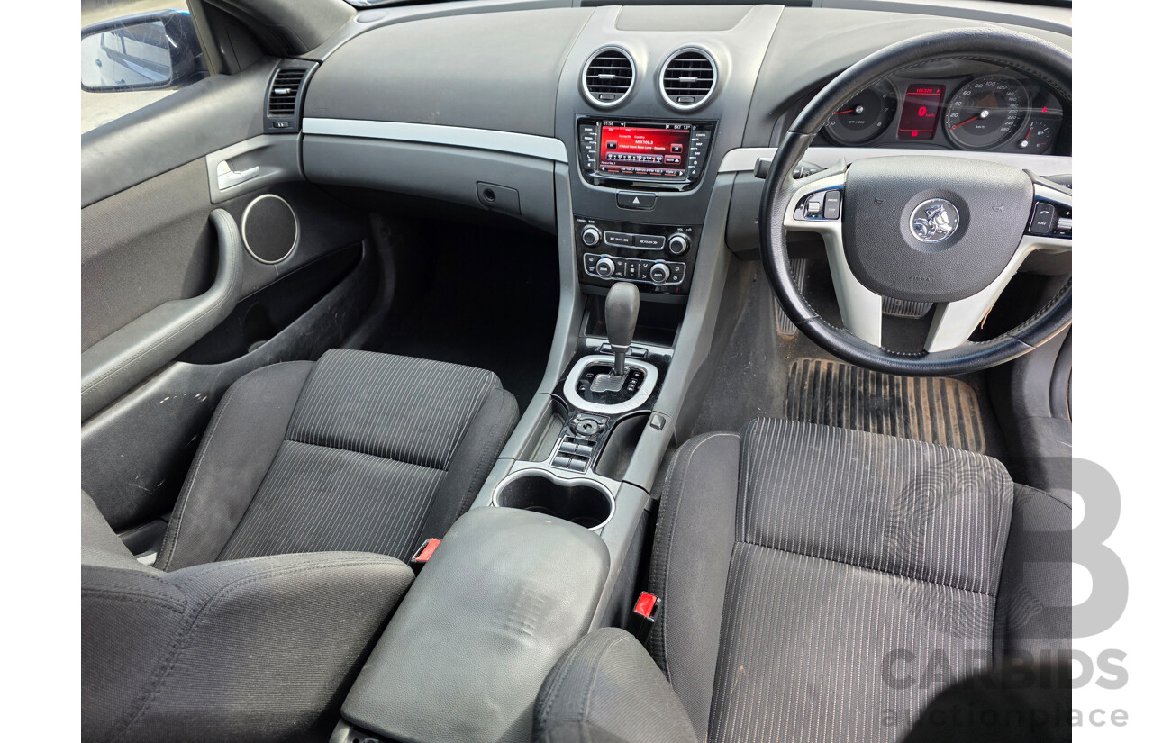 4/2012 Holden Commodore SV6 VE II MY12 4d Sedan Green 3.6L