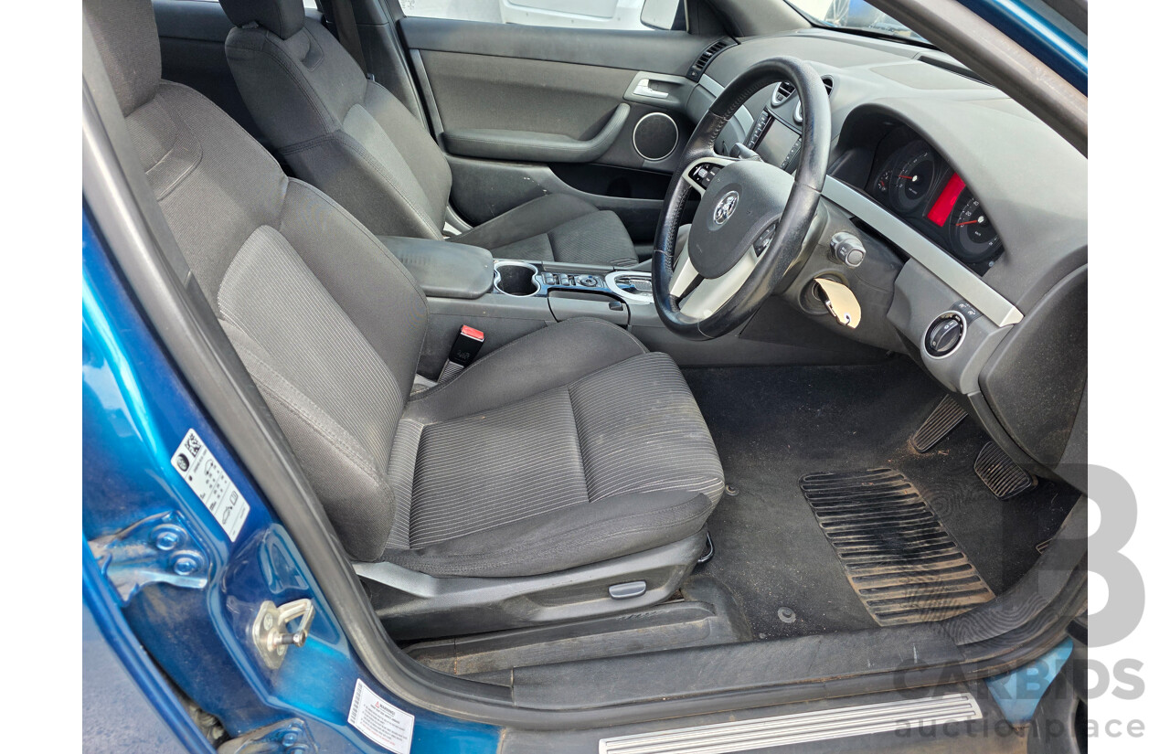 4/2012 Holden Commodore SV6 VE II MY12 4d Sedan Green 3.6L