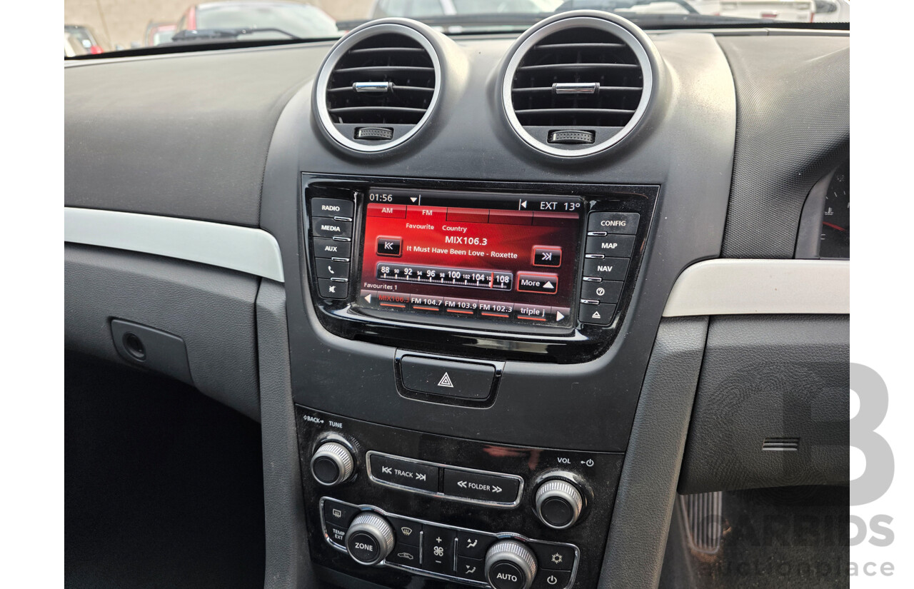 4/2012 Holden Commodore SV6 VE II MY12 4d Sedan Green 3.6L