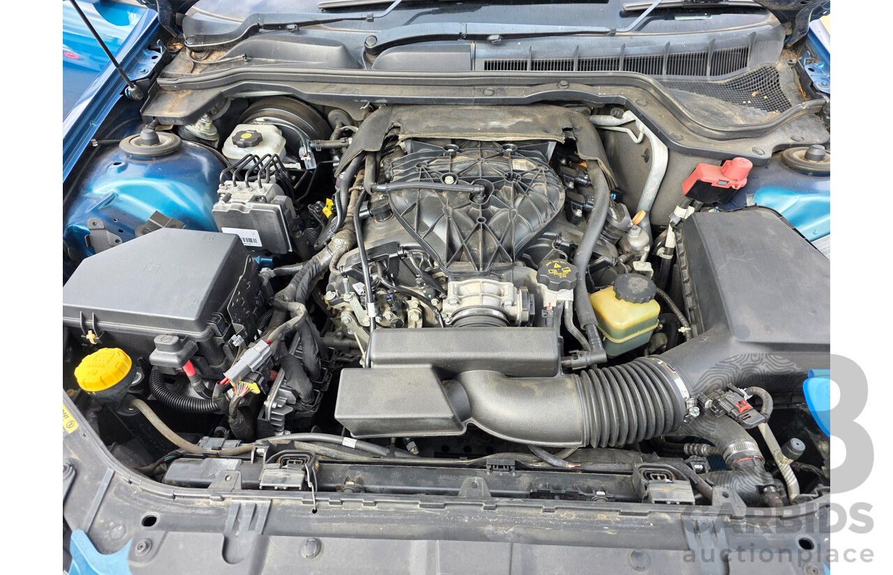 4/2012 Holden Commodore SV6 VE II MY12 4d Sedan Green 3.6L