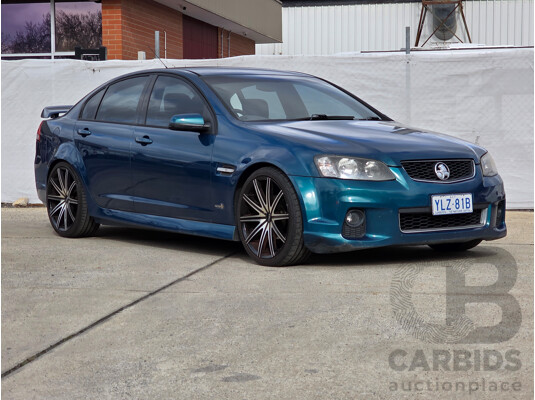 4/2012 Holden Commodore SV6 VE II MY12 4d Sedan Green 3.6L