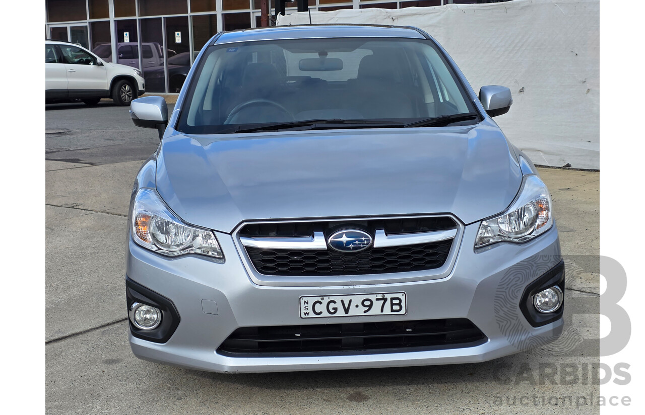 6/2012 Subaru Impreza 2.0i-S (awd) MY12 5d Hatchback Silver 2.0L