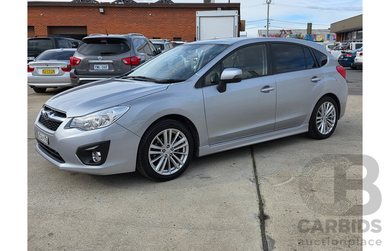 6/2012 Subaru Impreza 2.0i-S (awd) MY12 5d Hatchback Silver 2.0L