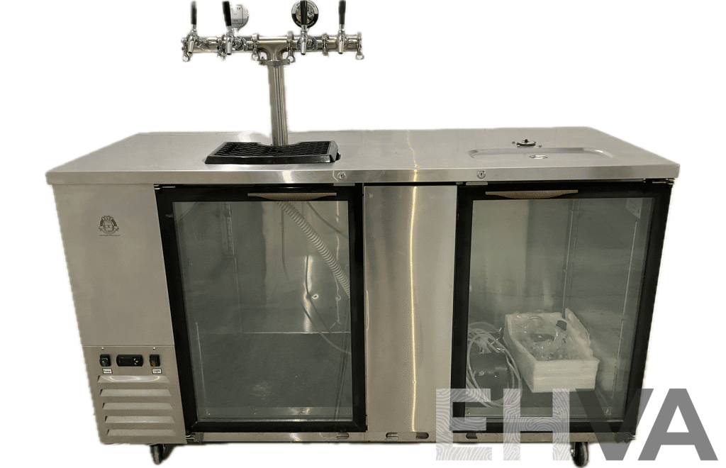 KEG KING Double Door Keg Fridge