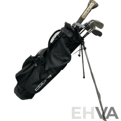 COBRA Golf Package Set, Including Stand Bag and Clubs (5,6,7,8,9,S,P,G,Hunter ZP-450, Fly-Z)