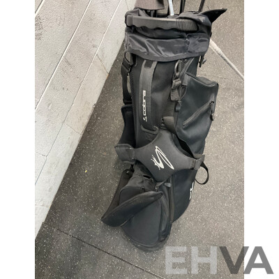 COBRA Golf Package Set, Including Stand Bag and Clubs (5,6,7,8,9,S,P,G,Hunter ZP-450, Fly-Z)