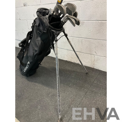 COBRA Golf Package Set, Including Stand Bag and Clubs (5,6,7,8,9,S,P,G,Hunter ZP-450, Fly-Z)
