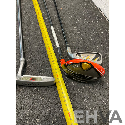 COBRA Golf Package Set, Including Stand Bag and Clubs (5,6,7,8,9,S,P,G,Hunter ZP-450, Fly-Z)