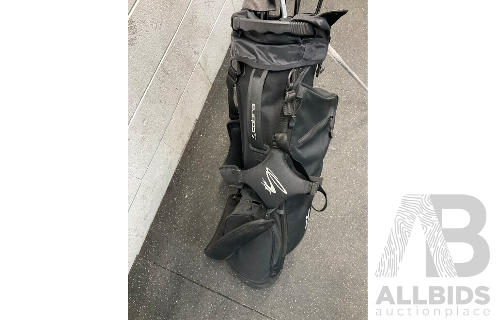 COBRA Golf Package Set, Including Stand Bag and Clubs (5,6,7,8,9,S,P,G,Hunter ZP-450, Fly-Z)