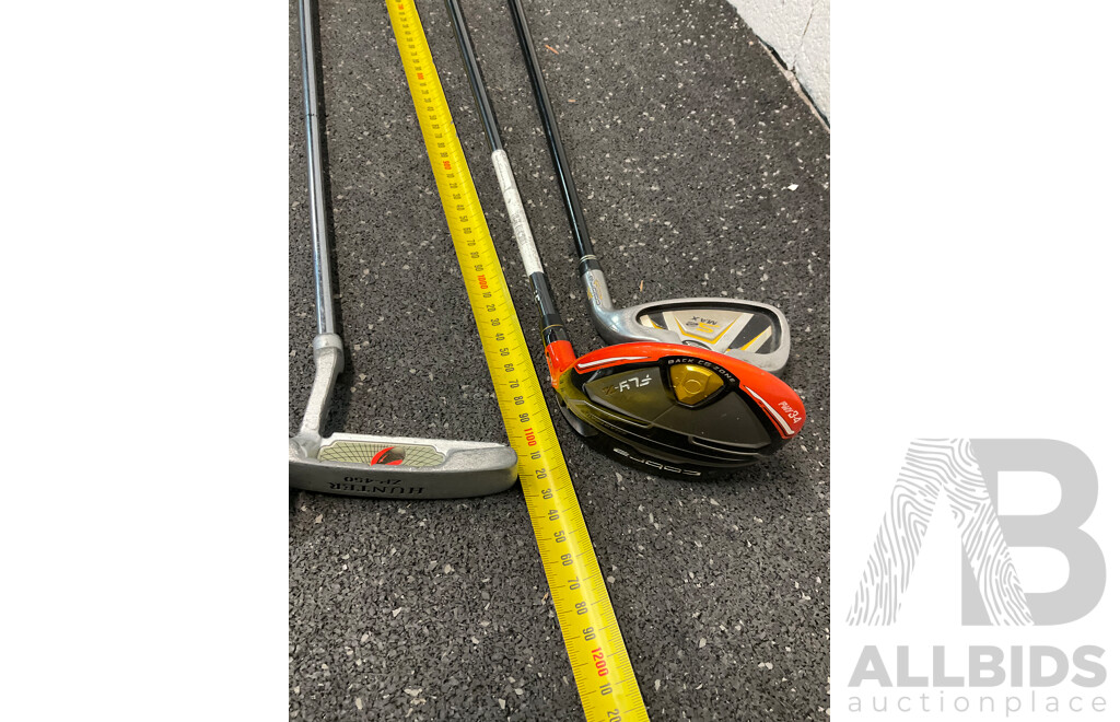 COBRA Golf Package Set, Including Stand Bag and Clubs (5,6,7,8,9,S,P,G,Hunter ZP-450, Fly-Z)