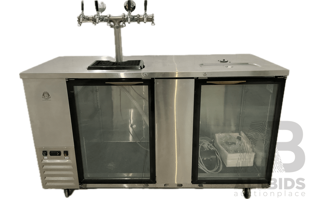 KEG KING Double Door Keg Fridge