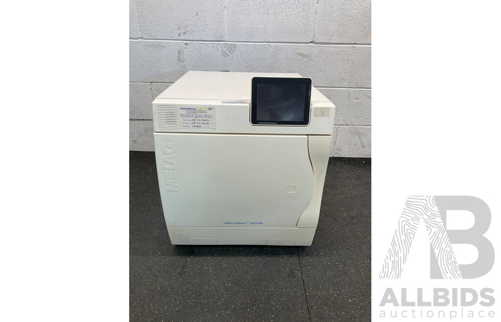 MELAG Vacuklav 40 B+ Evolution Autoclave, Steam Sterilizer