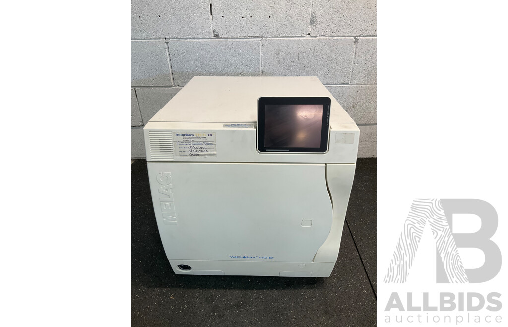 MELAG Vacuklav 40 B+ Evolution Autoclave, Steam Sterilizer