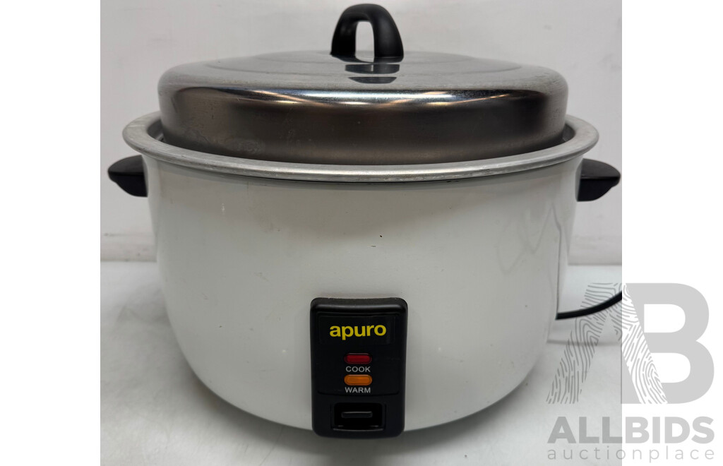 Apuro 10L Large Commercial Rice Cooker