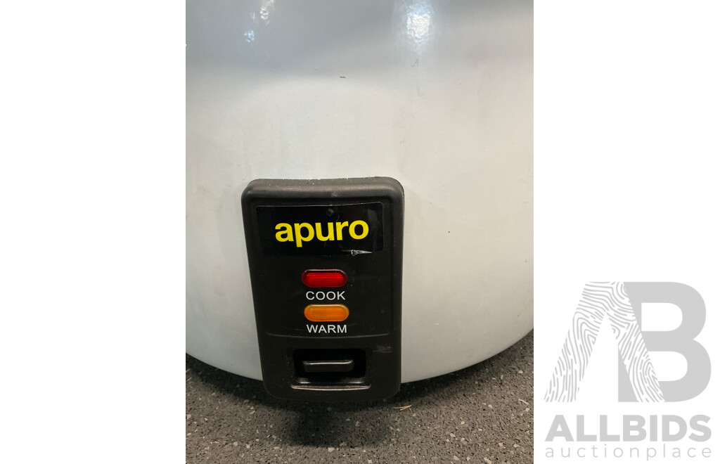 Apuro 10L Large Commercial Rice Cooker