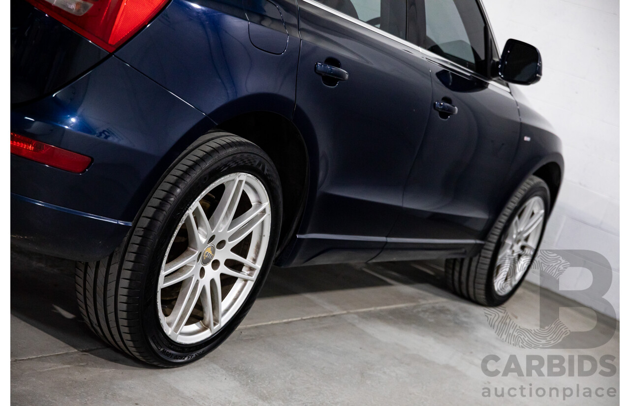 10/2010 Audi Q5 2.0 TDI Quattro 8R MY10 4d Wagon Deep Sea Blue Pearl Turbo Diesel 2.0L