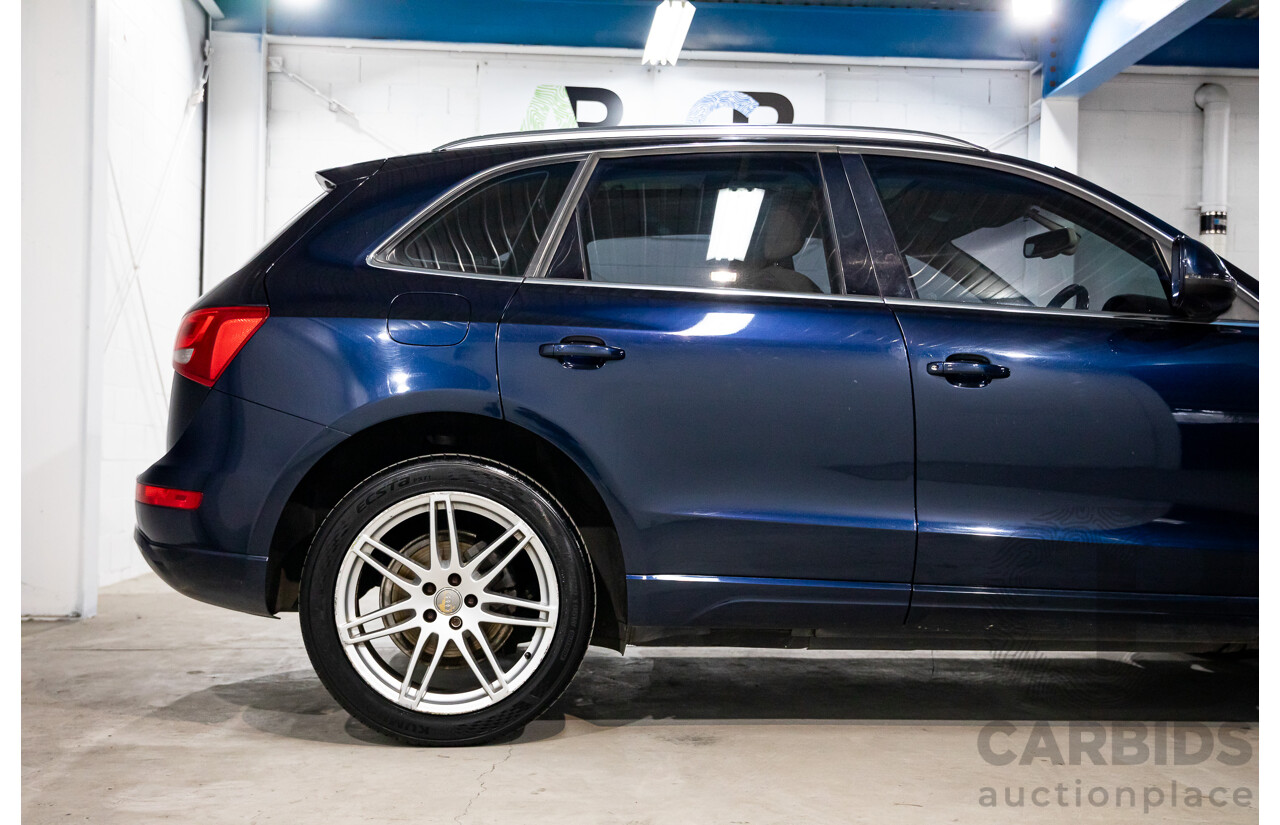 10/2010 Audi Q5 2.0 TDI Quattro 8R MY10 4d Wagon Deep Sea Blue Pearl Turbo Diesel 2.0L