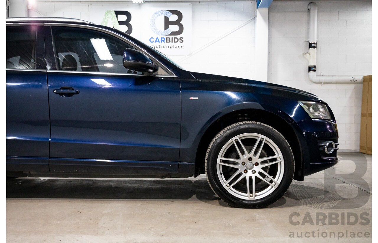 10/2010 Audi Q5 2.0 TDI Quattro 8R MY10 4d Wagon Deep Sea Blue Pearl Turbo Diesel 2.0L