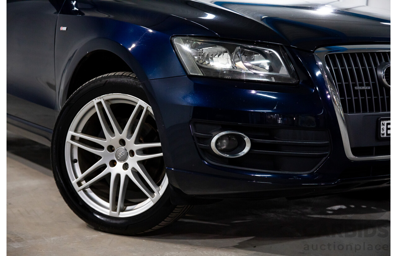 10/2010 Audi Q5 2.0 TDI Quattro 8R MY10 4d Wagon Deep Sea Blue Pearl Turbo Diesel 2.0L