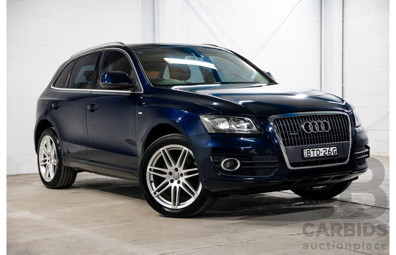 10/2010 Audi Q5 2.0 TDI Quattro 8R MY10 4d Wagon Deep Sea Blue Pearl Turbo Diesel 2.0L