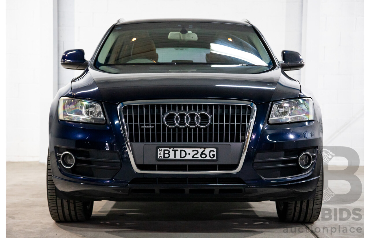 10/2010 Audi Q5 2.0 TDI Quattro 8R MY10 4d Wagon Deep Sea Blue Pearl Turbo Diesel 2.0L