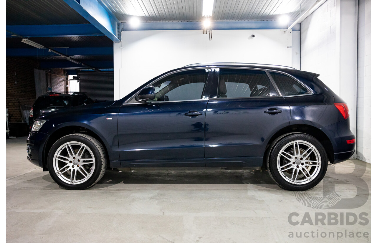 10/2010 Audi Q5 2.0 TDI Quattro 8R MY10 4d Wagon Deep Sea Blue Pearl Turbo Diesel 2.0L