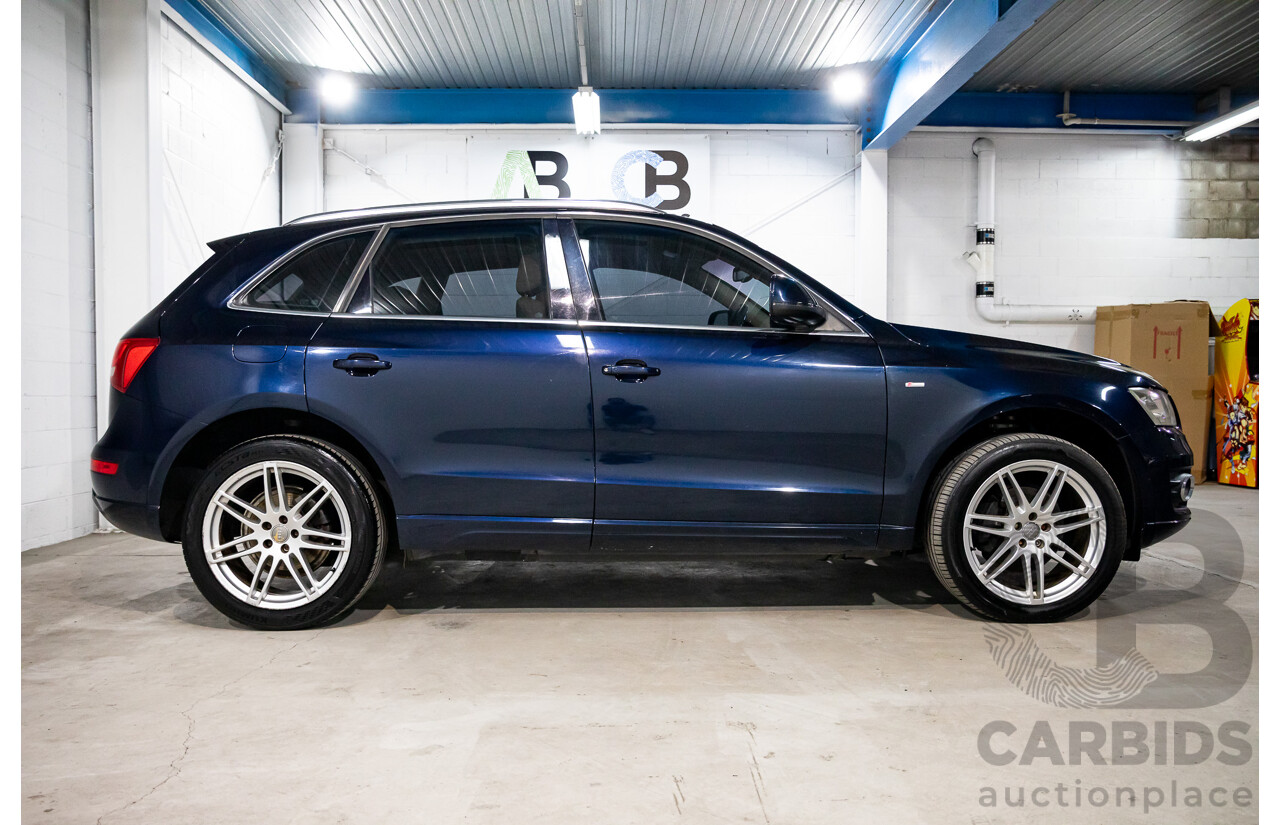 10/2010 Audi Q5 2.0 TDI Quattro 8R MY10 4d Wagon Deep Sea Blue Pearl Turbo Diesel 2.0L