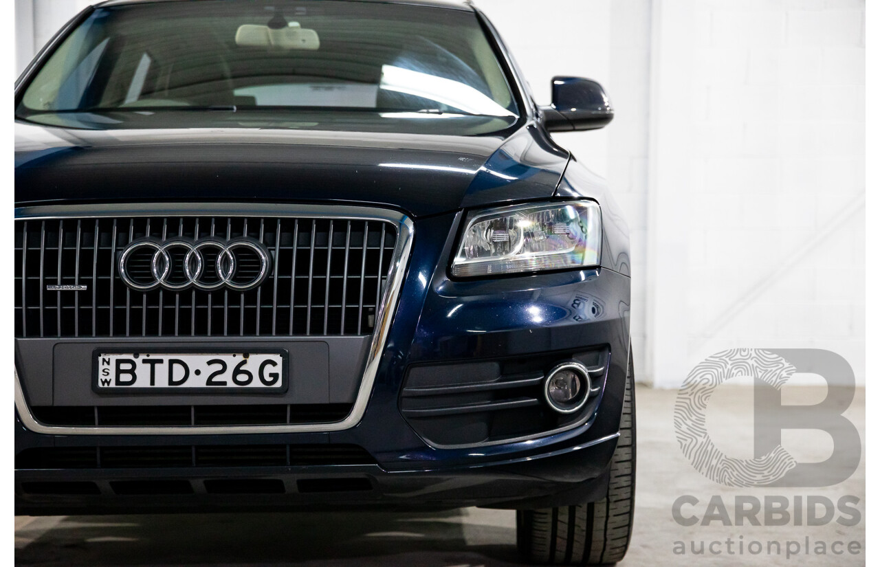 10/2010 Audi Q5 2.0 TDI Quattro 8R MY10 4d Wagon Deep Sea Blue Pearl Turbo Diesel 2.0L