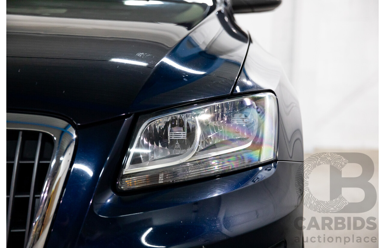 10/2010 Audi Q5 2.0 TDI Quattro 8R MY10 4d Wagon Deep Sea Blue Pearl Turbo Diesel 2.0L