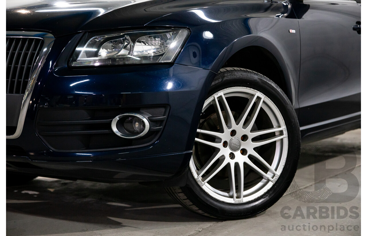 10/2010 Audi Q5 2.0 TDI Quattro 8R MY10 4d Wagon Deep Sea Blue Pearl Turbo Diesel 2.0L