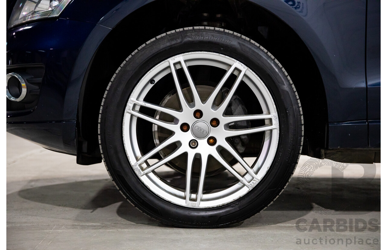 10/2010 Audi Q5 2.0 TDI Quattro 8R MY10 4d Wagon Deep Sea Blue Pearl Turbo Diesel 2.0L