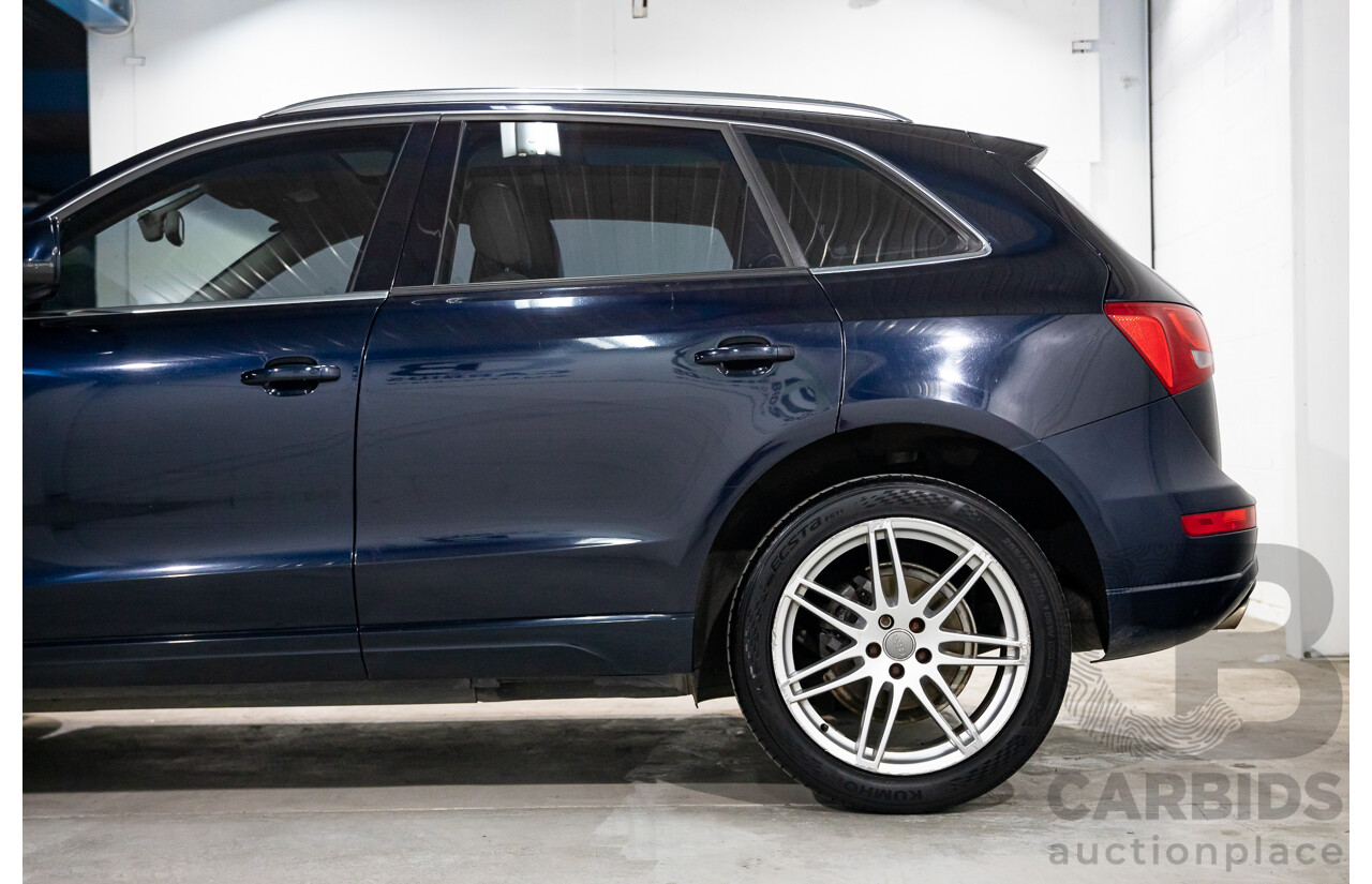 10/2010 Audi Q5 2.0 TDI Quattro 8R MY10 4d Wagon Deep Sea Blue Pearl Turbo Diesel 2.0L