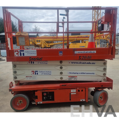 04/2007, Snorkel S2646 Electric Scissor Lift