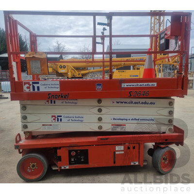 04/2007, Snorkel S2646 Electric Scissor Lift