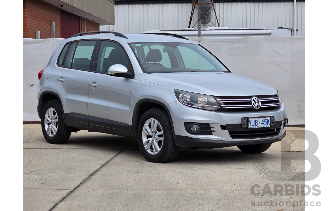 7/2012 Volkswagen Tiguan 132 TSI Pacific 5NC MY12 4d Wagon Silver Turbo 2.0L