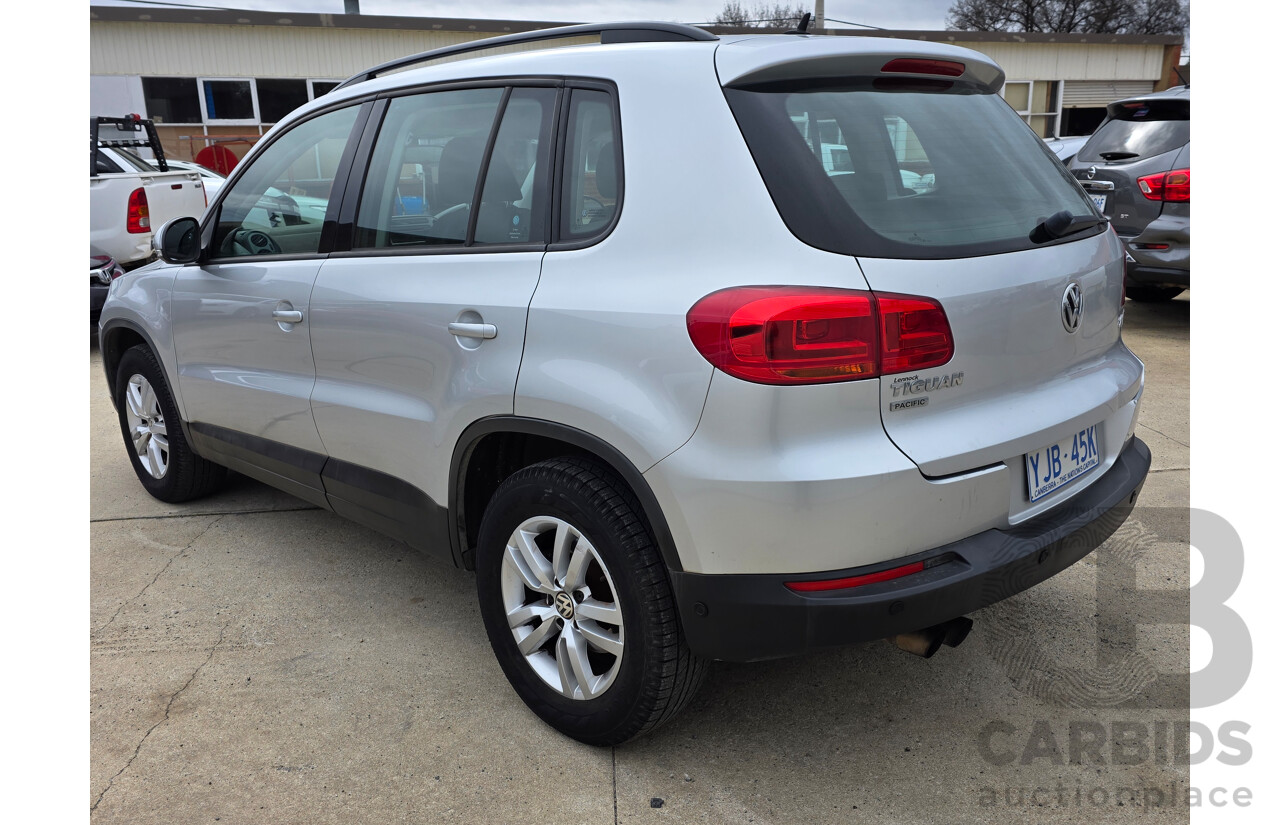 7/2012 Volkswagen Tiguan 132 TSI Pacific 5NC MY12 4d Wagon Silver Turbo 2.0L