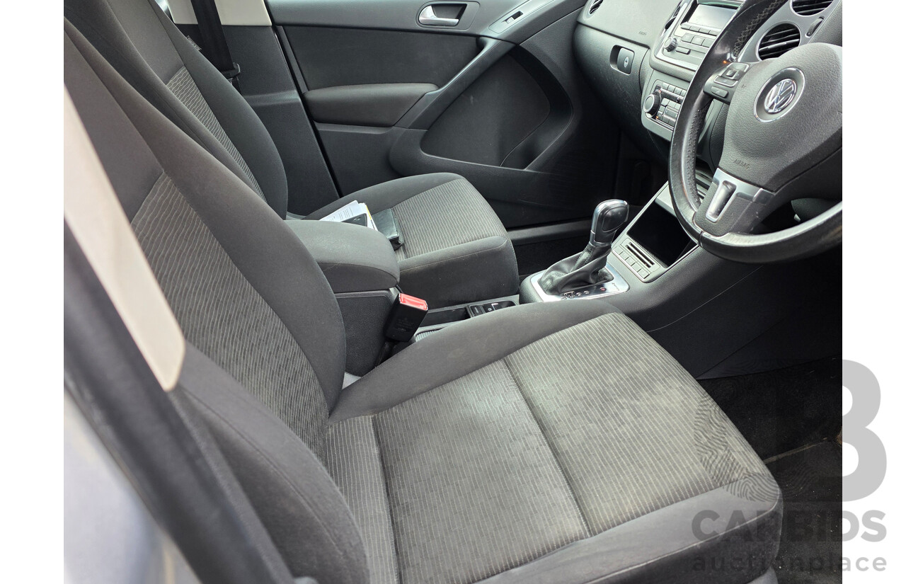 7/2012 Volkswagen Tiguan 132 TSI Pacific 5NC MY12 4d Wagon Silver Turbo 2.0L