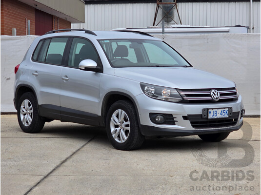 7/2012 Volkswagen Tiguan 132 TSI Pacific 5NC MY12 4d Wagon Silver Turbo 2.0L