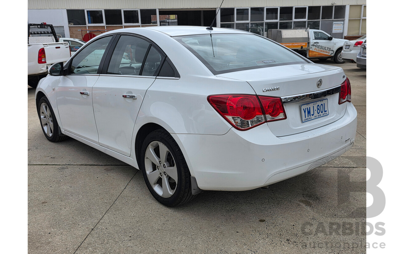 10/2010 Holden Cruze CDX JG 4d Sedan White 1.8L