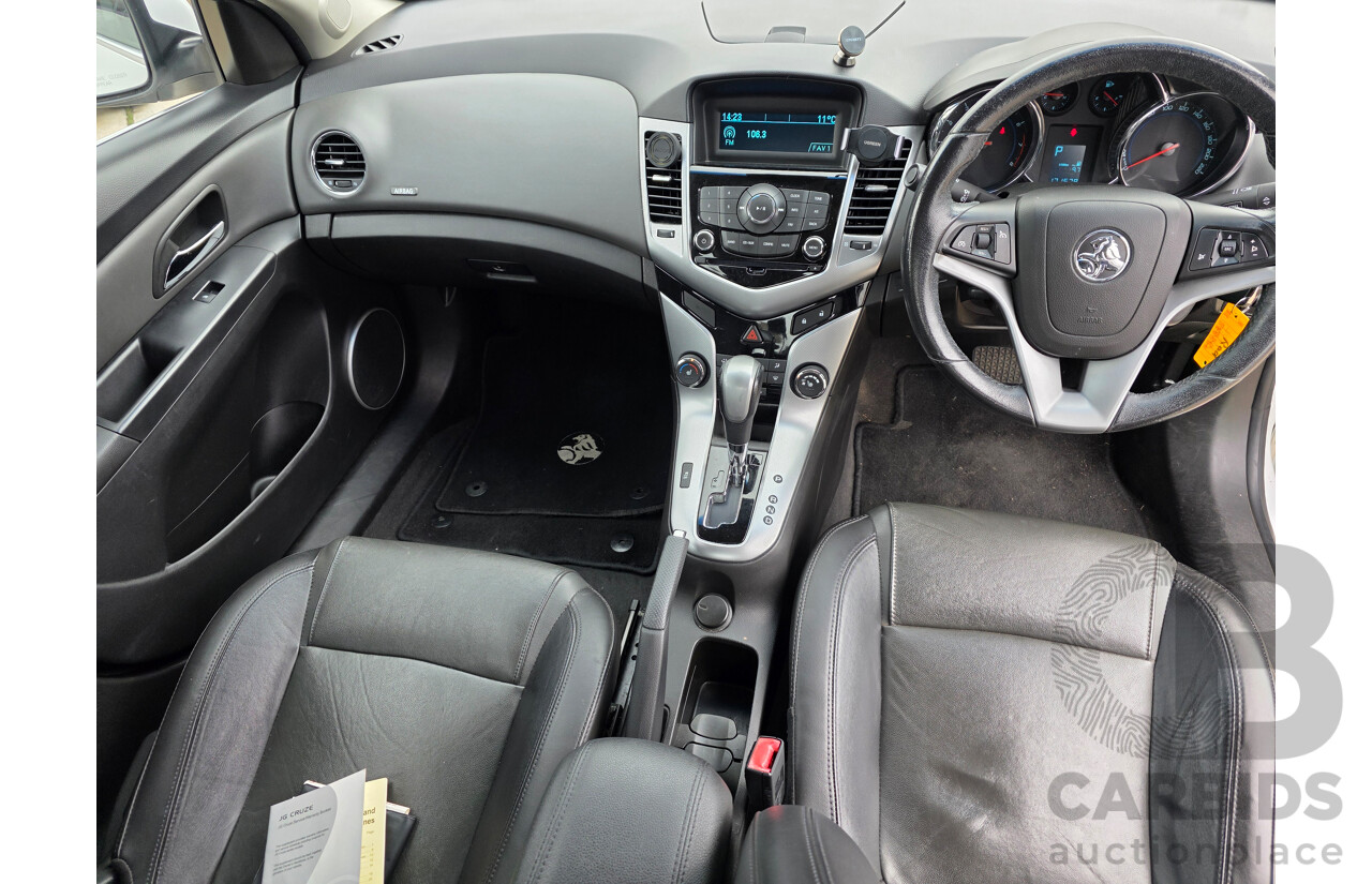 10/2010 Holden Cruze CDX JG 4d Sedan White 1.8L