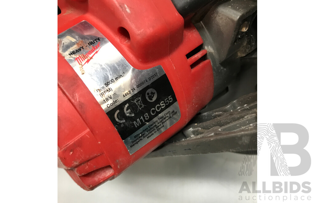 Assorted Milwaukee and Makita Cordless Tools with Batteries